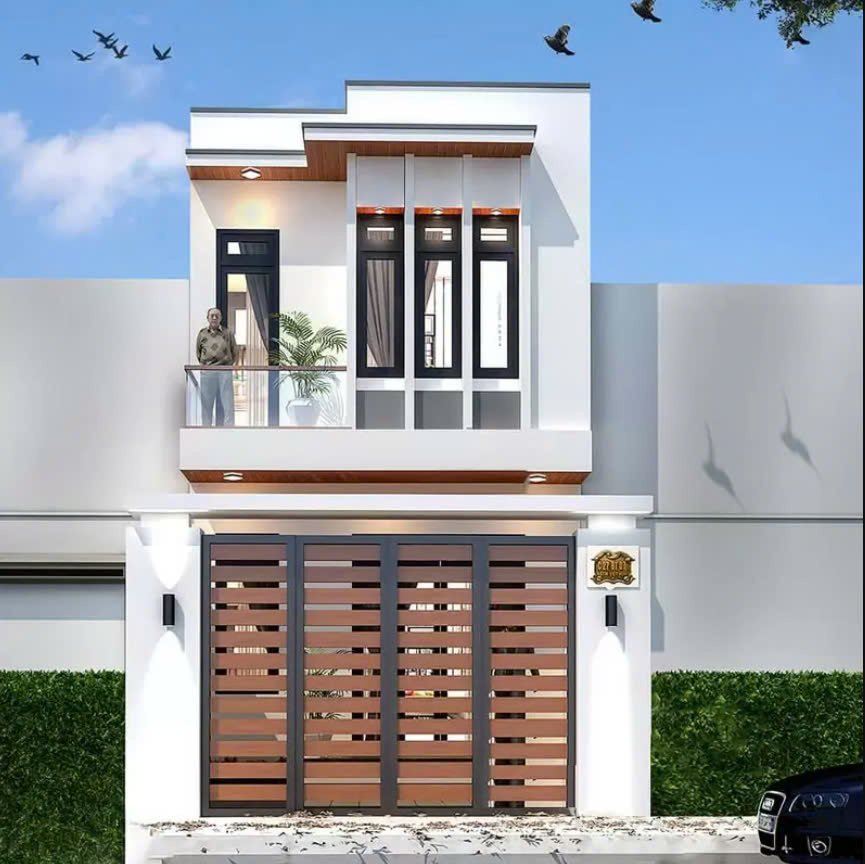 Mẫu nhà 2 tầng gồm 1 trệt 1 lầu giá 1 tỷ 