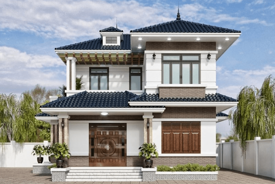 Nhà mái Nhật 2 tầng thoáng đãng, gần gũi với thiên nhiên giá chỉ 700 triệu 
