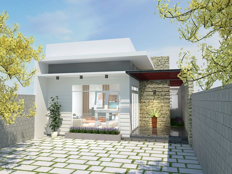 Mẫu nhà cấp 4 nông thôn 250 triệu giá rẻ