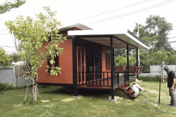 Mẫu nhà lắp ghép 50 triệu cho khách lưu trú